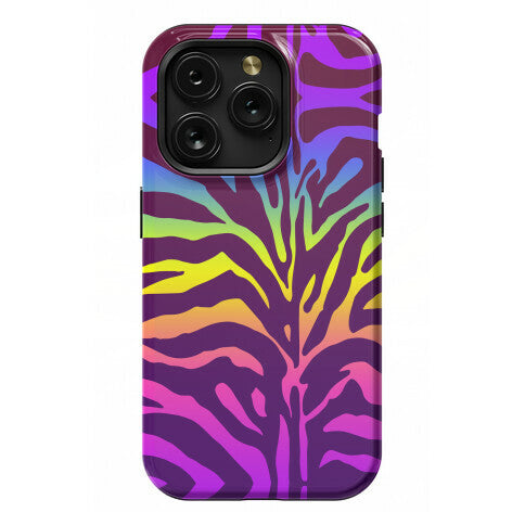 Rainbow Zebra Phone Case